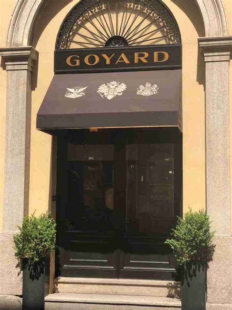 goyard milan locations